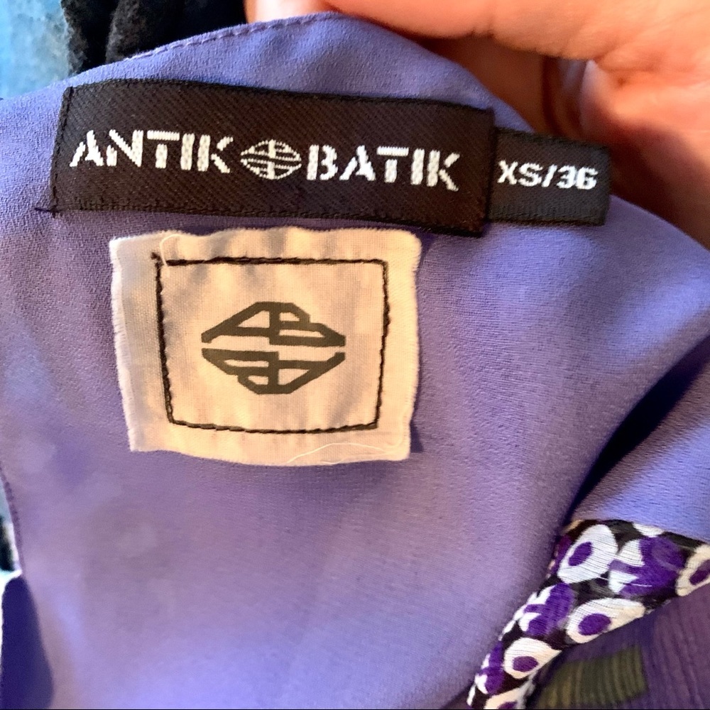 Antik Batik Silk Dress - Picture 6 of 6